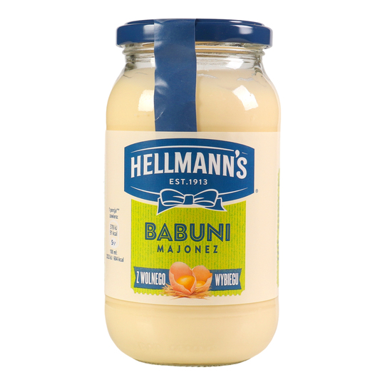 Майонез 65% Babuni Hellmans 405мл