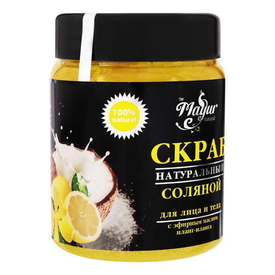 Скраб сольов.Іланг-Іл./Лимон Mayur 250мл