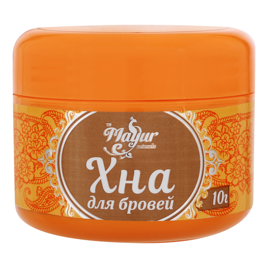 Хна для брів світло-коричнева Mayur 10мл