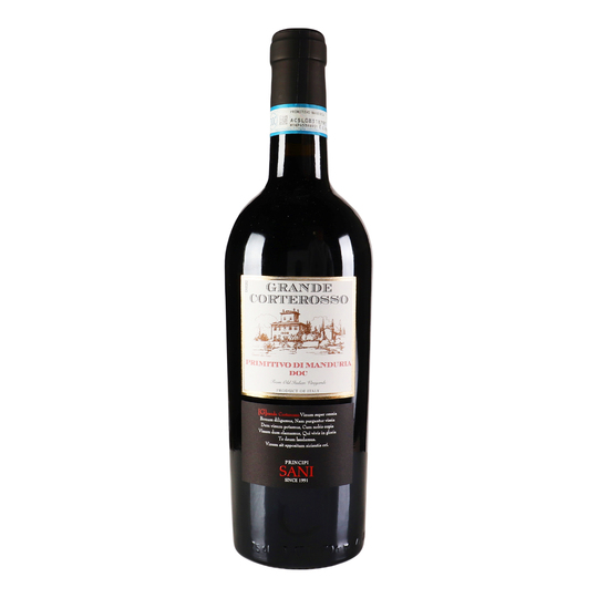 Вино C.Sani Primitivo ч/нсух14,5%0,75л