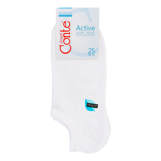 Шкарпетки ж.віск Conte Act.25, 079 біл