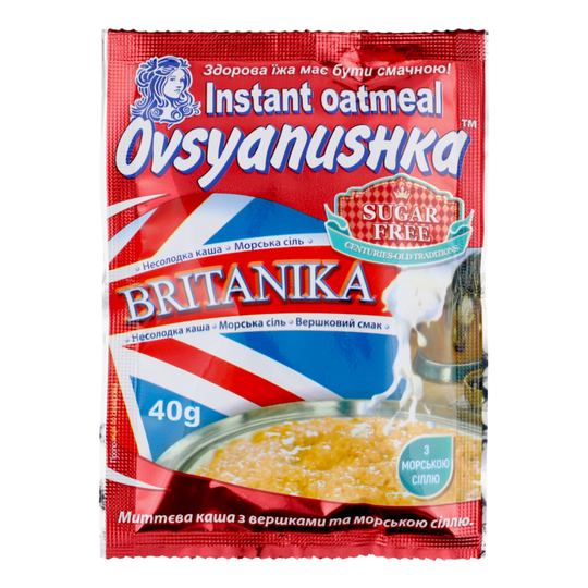 Каша Вівсянушка з вершками 40г