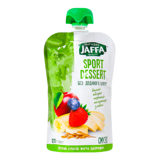 Смузі бан.ябл.чорн.пол.зл.Jaffa 0,120л