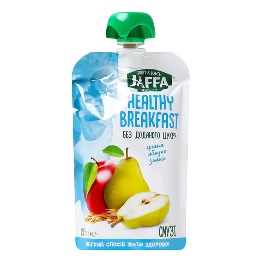 Смузі груша,ябл,злакиJaffa 0,120л