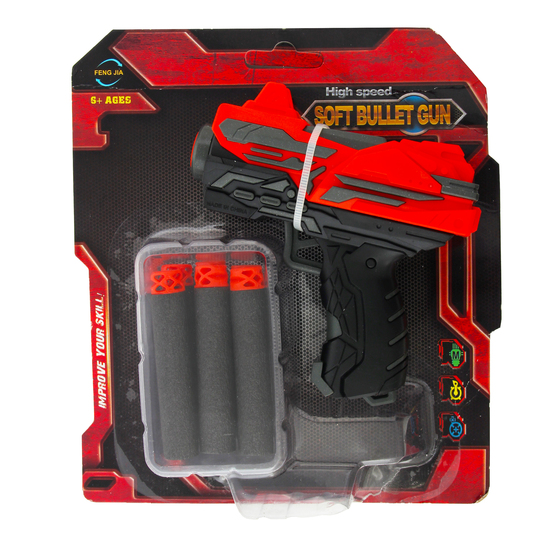 Іграшк.зброя Бласт.6 заряд.QUNXING TOYS