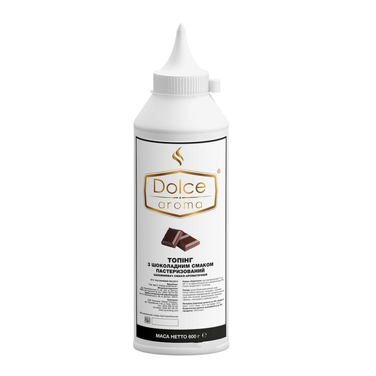 Топінг з шоколад. Смак. Dolce Aroma 0,6л