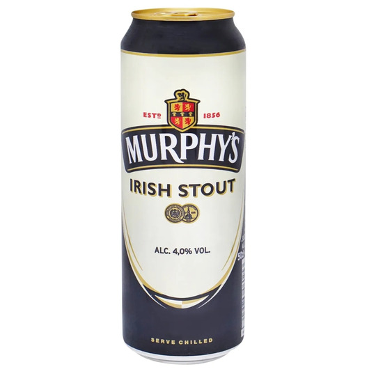 Пиво 4% 0,5л темне Murphy's can з/б