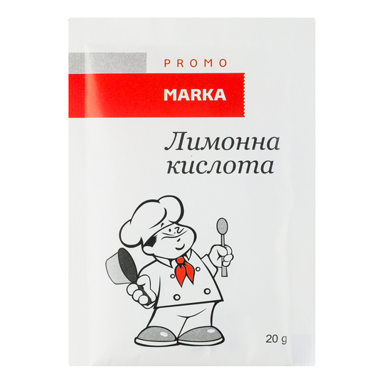 Лимонна кислота Marka Promo 20г