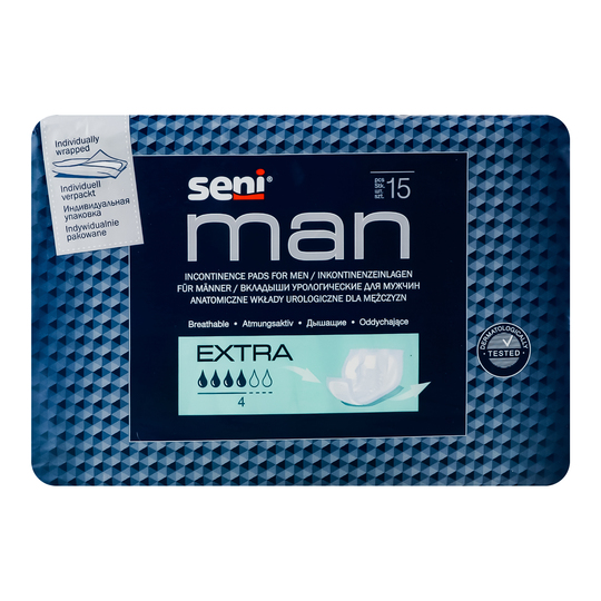 Прокладки урол.SENI Man Extra 15шт