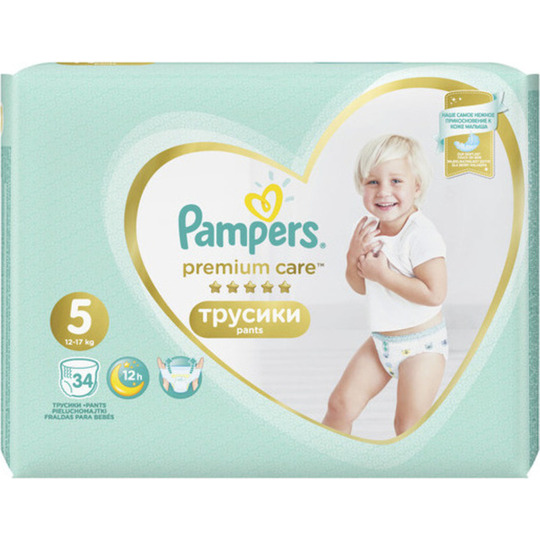 Підгузники-тр.Pampers P.Jun.12-17кг 34шт
