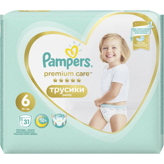 Підгузники-тр.Pampers P.E.L.15+кг 31шт
