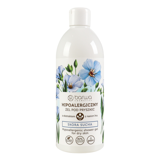 Гель д/душу з екстр.льону Barwa 400мл