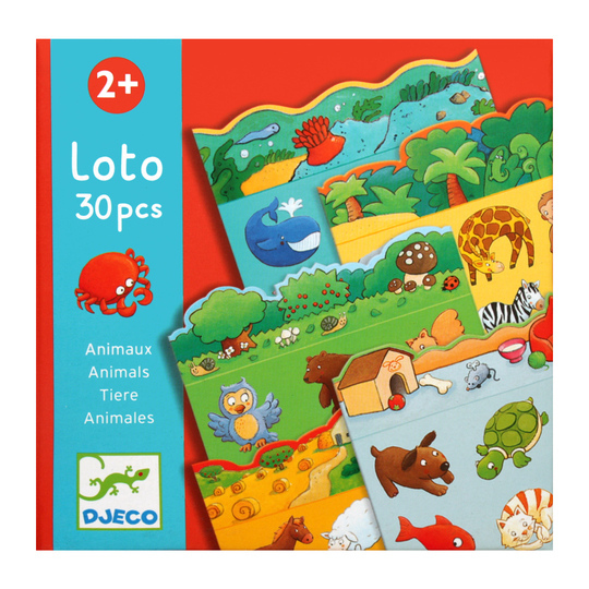 Гра наст.д.Djeco DJ08120 лото Тварини