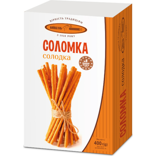 Соломка солодка Київхліб 0,4 кг к/у