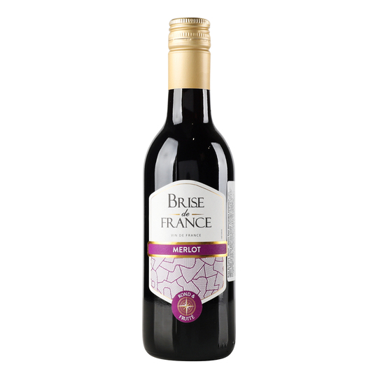 Вино Brise deFr.Merlot ч/сух 12,5% 0,25л
