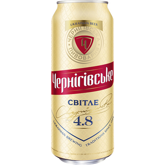 Пиво св.Чернігівське 4,8% 0,5л з/б