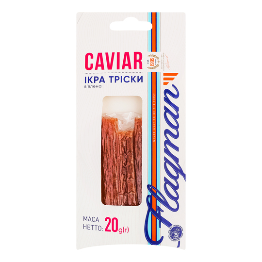 Ікра тріски в'ялена Пивний наBeer 20 г