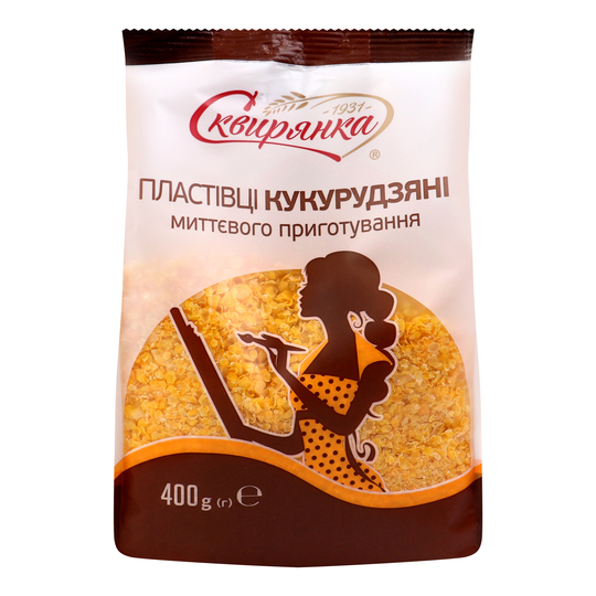 Пластівці кукурудзяні Сквирянка 400г
