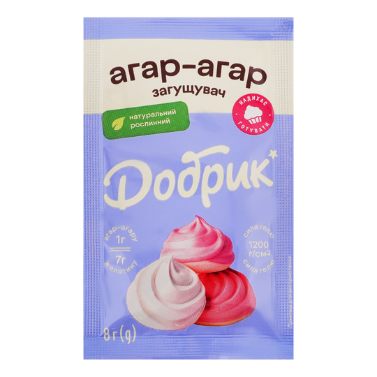 Агар-Агар харчовий Добрик 8г