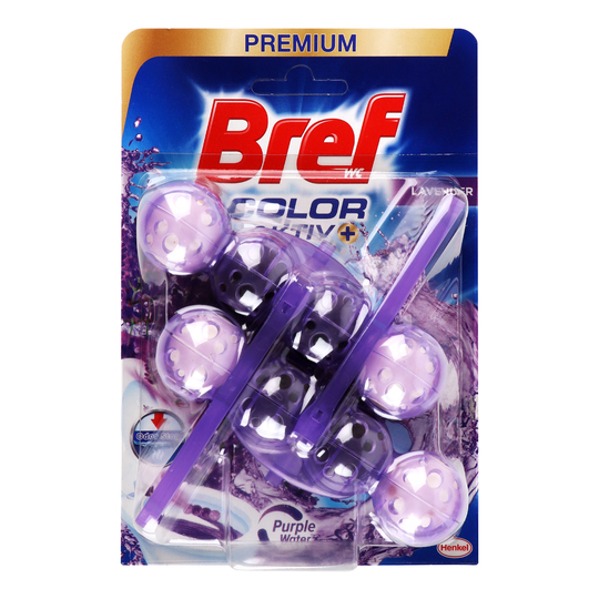 Блок д/уніт. Bref Кол.Вода Лаванд. 2*50г