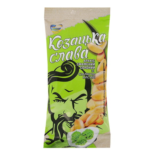 Арахіс солоний васабі Козацька Слава 60г