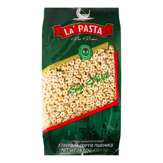 Вироби макар.супові Stars La Pasta 400г
