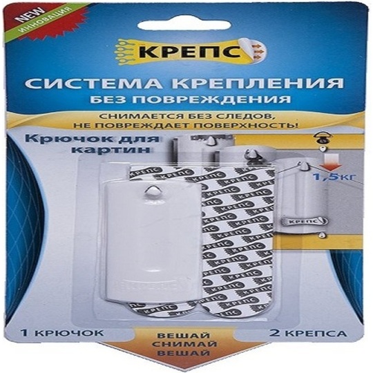 Гачок для картин під петельку Крепс