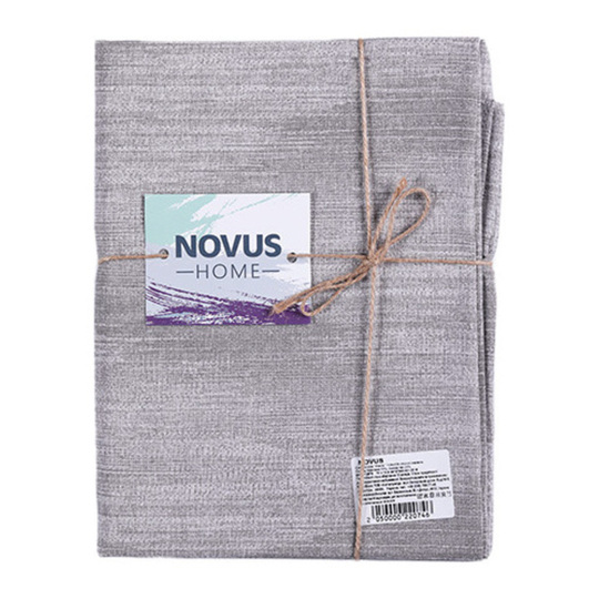 Скатертина Novus Home Рietra 136*136 мел