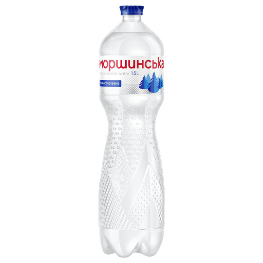 Вода с/газ.Моршинська 1,5л ПЕТ