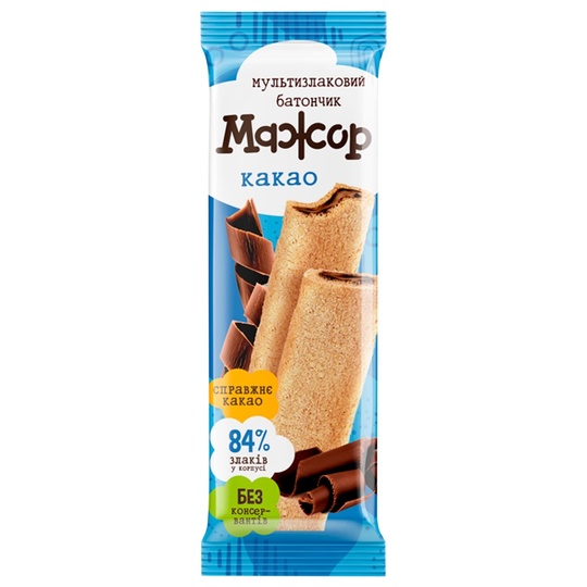 Батончик Мажор какао АВК 49г