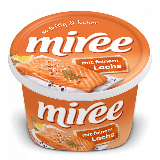 Крем-сир 66%Miree вершк. з лососем 150г