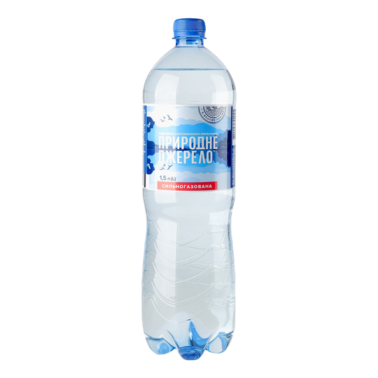 Вода с/газ.Природне Джерело 1,5л ПЕТ