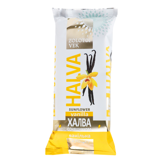 Халва ванільна Золотий вік 270г