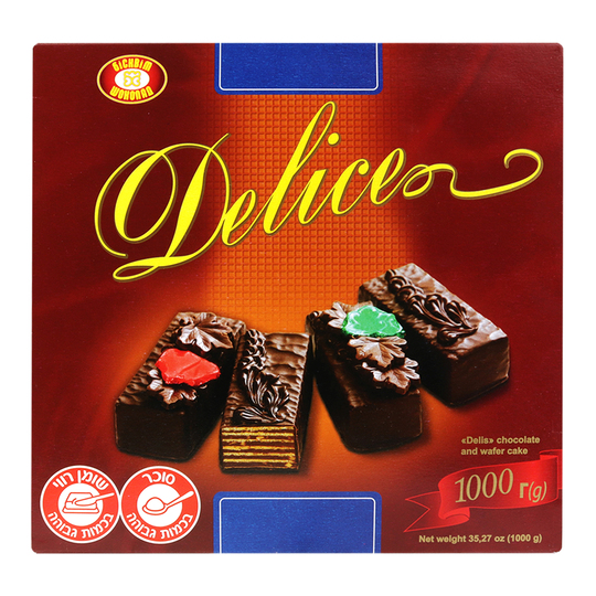 Торт шоколадно-вафельний Деліс ХБФ 1кг