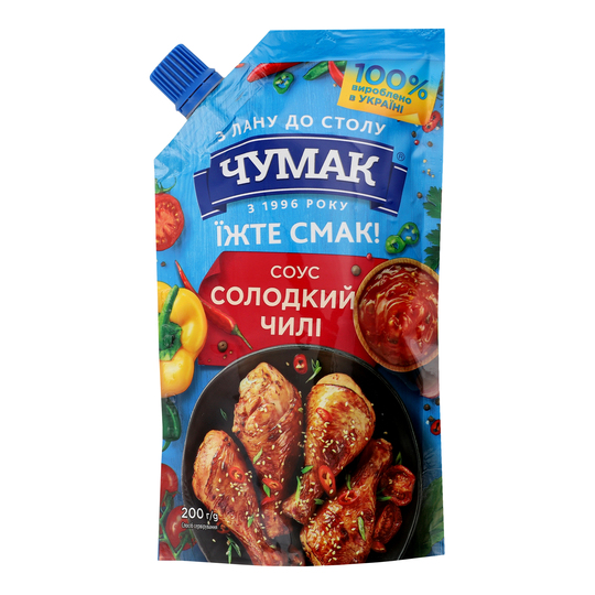 Соус Солодкий Чилі Чумак ДП 200г