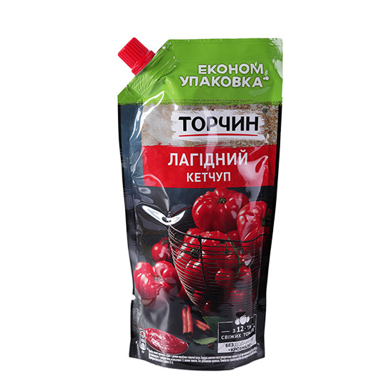 Кетчуп лагідний Торчин 380г