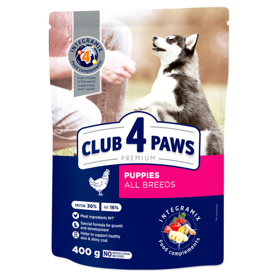 Корм сух.курк Club 4Paws Пр.400г