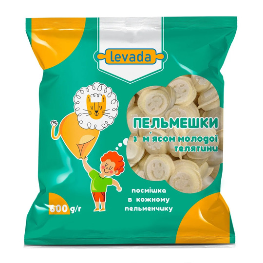 Пельмені з телятиною Левада 600г