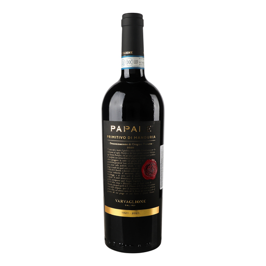 Вино Varvaglione Papale L.14,5% 0,75л