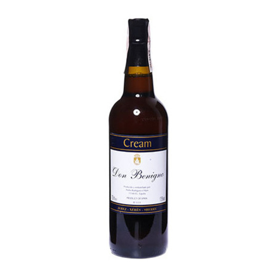 Вино Benigno Cream Jerez б/сол17,5%0,75л