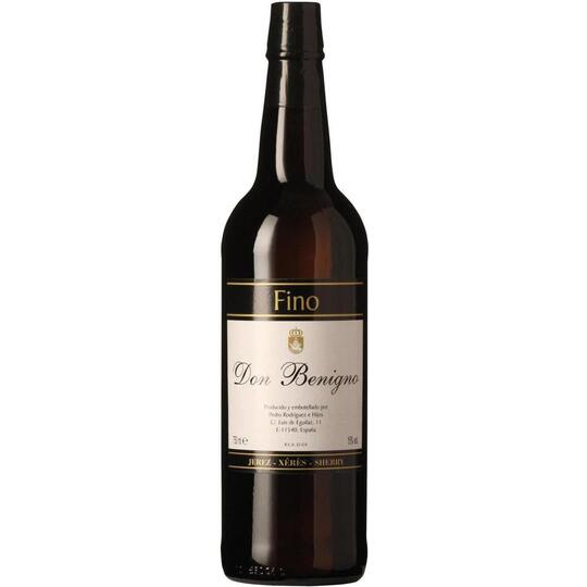 Вино Benigno Fino Jerez б/сух 17,5%0,75л