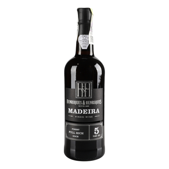 Вино H&H Madeira 5 years ч/сол 19%0,75л