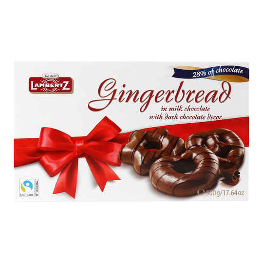 Пряник з мол.шоколадом Lambertz 500г