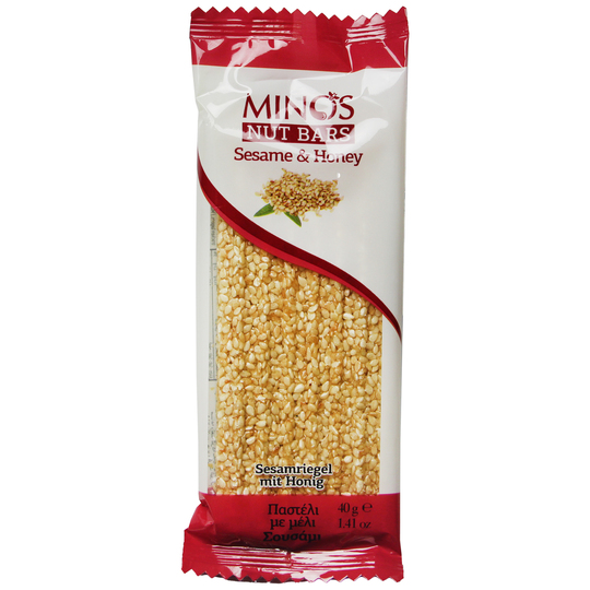 Батончик з насіння кунжуту+меду Minos40г