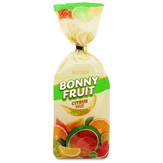 Мармелад ц.фрукти Bonny-Fruit Рошен 200г