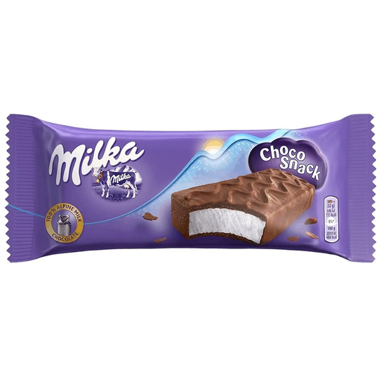 Тістечко біскв.з кре.в мол.шок.Milka 32г