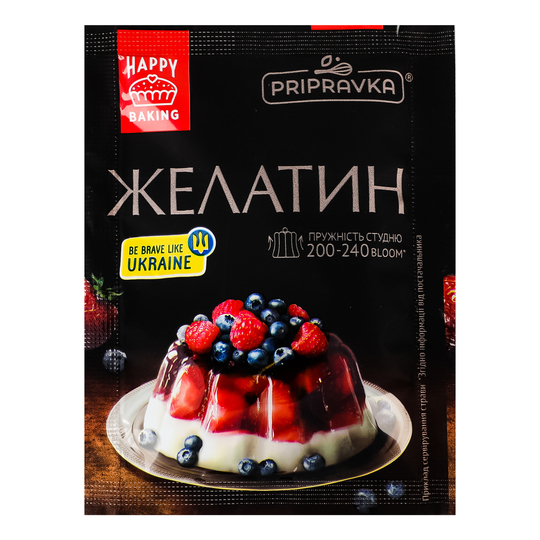 Желатин швидкорозчинний Приправка 15г