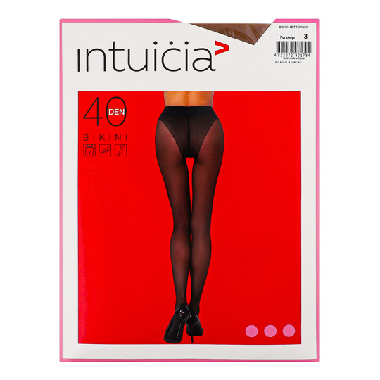 Колготи жіночі Bikini 40 3 тіл Intuicia