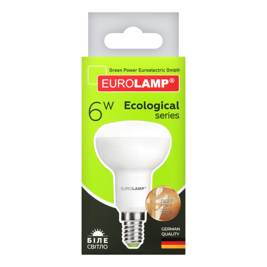 Лампа Eurol. LED ЕКО D R50 6W E14 4000K