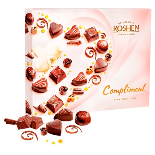 Цукерки Compliment Рошен 145гр